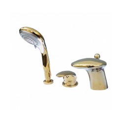 RAV DUNAJ vannas maisītāji ar 3 pārslēgiem zelta, D469.5SZ [EN]