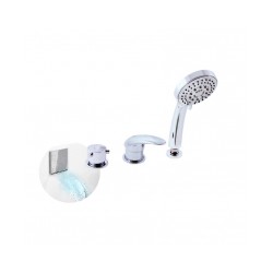 RAV DUNAJ vannas maisītāji  4-daļīgs ar keramikas slēdzi un šļūteni 2m D463.5P [EN]