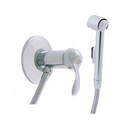 RAV LABE bidē maisītāji zemapmetuma ar dušu L047K, hromēts [EN]