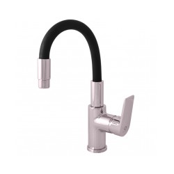 Mais.Izlietnes COLORADO hroms/melna lokana iztece [EN]