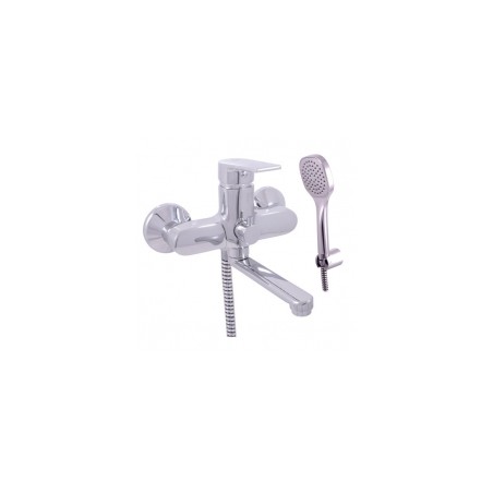 Maisītājs vannai COLORADO ar keramisko slēdzi un rokas dušu, hroms [EN]