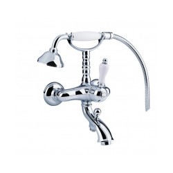 BIANCHI vannas maisītājs EUROPE ar rokas dušu, bronza krāsā BIANCHI (attēlā hroms)