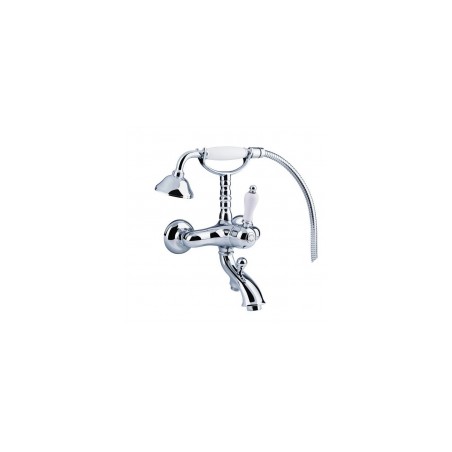 BIANCHI vannas maisītājs EUROPE ar rokas dušu, bronza krāsā BIANCHI (attēlā hroms) [EN]