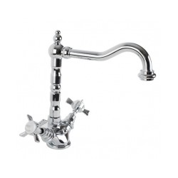 BIANCHI izlietnes maisītāji OLD ENGLAND ar vārstu 1 1/4`, hromēts