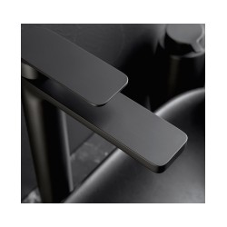 Izlietnes maisītājs FREEDOM melns matēts