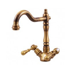 RAV SWAROVSKI izlietnes maisītaji ar Swarovski ROMANTIC221.5SM ar clic-clac, bronza [EN]