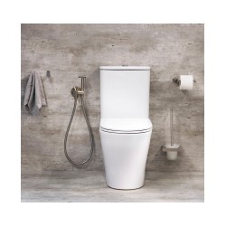 Bidetta ar magnētisko vārstu, iebūvējama sienā ar iebūves daļu, brushed nickel