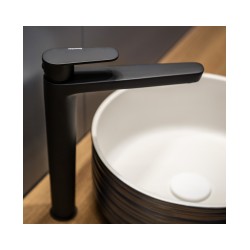 Maisītājs Izlietnei ALEXIA bez noplūdes RamonSoler melns matēts