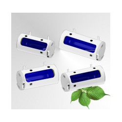 Dražice kombinētie, piekaramie, horizontālie boileri OKCV 200 kreisais [EN]