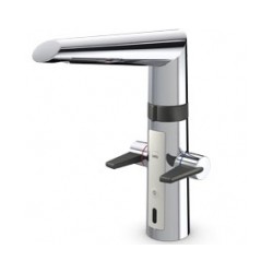 Virtuves jaucējkrāns OPTIMA Hybrid 3V ar sensoru, hroms [EN]