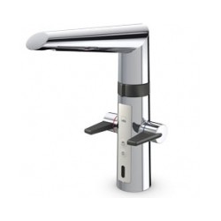 Virtuves jaucējkrāns OPTIMA Hybrid 3V ar sensoru un mazg.maš.ventīli, hroms [EN]