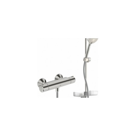 ORAS NOVA dušas maisītājs ar termostatu un dušas statīvu, hroms [EN]