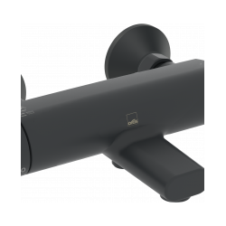 ORAS NOVA dušas un vannas termostats, melns matēts [EN]