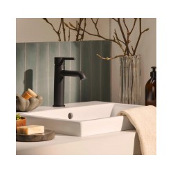 Maisītājs izlietnei ORAS STYLE bez noplūdes, melns [EN]