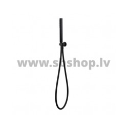 Mais. Dušas galvas turētājs grozāms, melns matēts