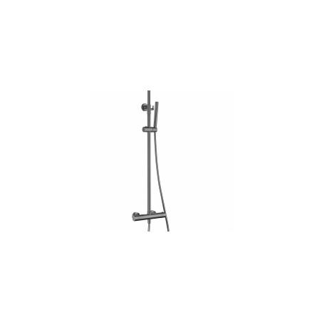 Dušas kolonna ar termostatu COOL TOUCH GUN METAL krāsā