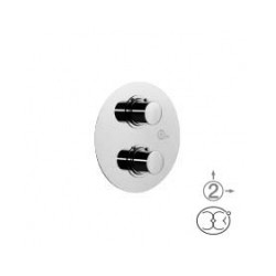 ALPI iebūvējamais maisītāji termostatu NU55163CR, hroms