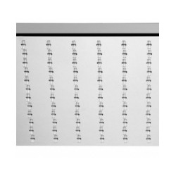 ALPI Dušas galva 30 cm diametrs, hroms