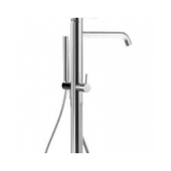 ALPI vannas maisītāji BLU uz grīdas stiprinājums ar dušas komplekts, Hromēts