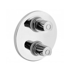 ALPI iebūvējamais dušas maisītājs ar termostatu un pārslēdzēju Sport Plus hroms