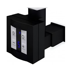 TERMA dvieļu žāvētāja regulators KTX-4 bez sildelementa, melns ar vadu [EN]