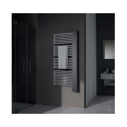 KERMI Dvieļu žāvētāji Credo-half 1466*460, hromēts/melns (kreisā versija)