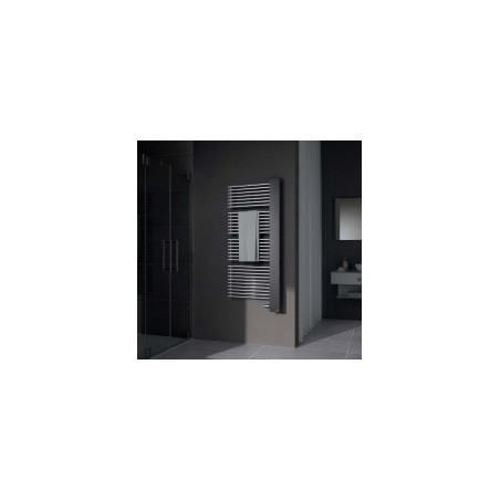 KERMI Dvieļu žāvētāji Credo-half 1466*460, hromēts/melns (kreisā versija)