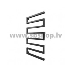 Dvieļu žāvētājs RADOX 500*1000 SERPENTINE UK melns