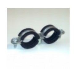 Stiprinājumi ar gumiju 1/2` (21-23mm) dubultie Rofix