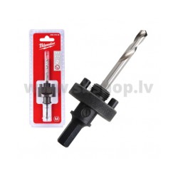 IN Kroņurbja adapteris bimetāla 32-210mm HEX 9,5mm, Milwaukee