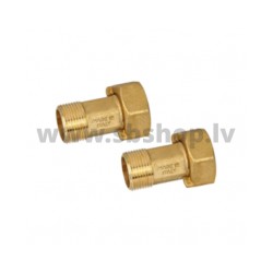 Ūdens skaitītāja sav. 1"Mx1'1/4"F (2gab.kompl.) BUGATTI