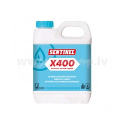 Piedeva tīrīšanai un nogulšņu noņemšanai SENTINEL X400 Sludge Remover, 1L, kastē 12gb. [EN]