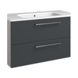 Mēbele ar izlietni JOY 91x46cm graphite / taupe [EN]