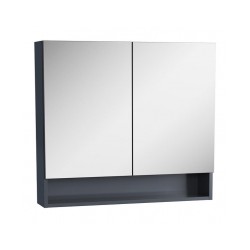 Spoguļskapis VitrA Mia 80x72x17cm, antracīts BEZ APGAISMOJUMA [EN]