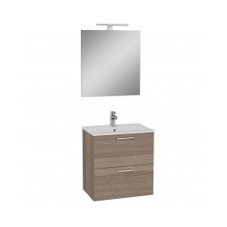 Izlietne ar skapīti VITRA 60x38x59cm ozlokoka krāsā [EN]