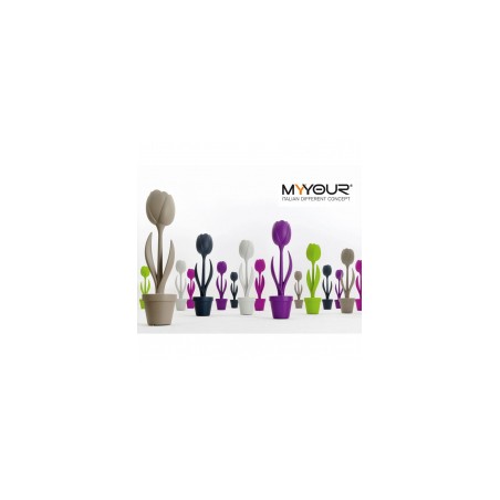 Lampa grīdas TULIP XL, matēta+stiprinājumu komplekts [EN]