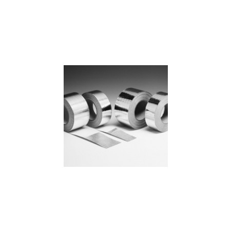 Alumīnija lente 75mm*40m ar foliju armētā [EN]