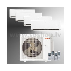 Viessmann Vitoclima Multisplit 300-S/HE ārējais bloks 8.2kW/9.5kW (līdz 4 iekšējām iekārtām) [EN]