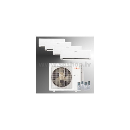 Viessmann Vitoclima Multisplit 300-S/HE ārējais bloks 10.6kW/12kW (līdz 4 iekšējām iekārtām)