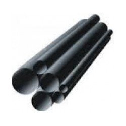 Melnā ūdens un gāzes vadu caurules (D50) 60.3x3.6x6.00m