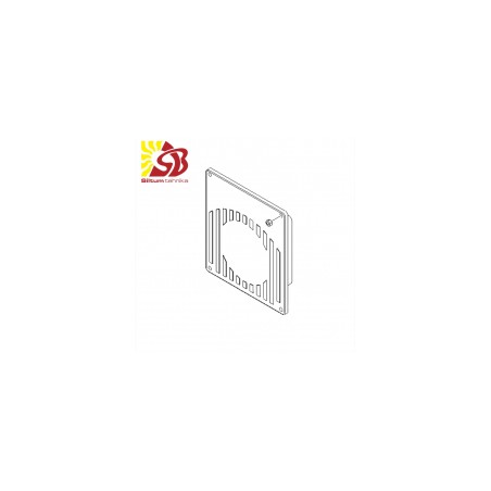 Plāksne deglim un noslēgs SIME katla durvīm