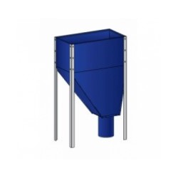 Tvertne granulām 540L(325kg) Pelltech