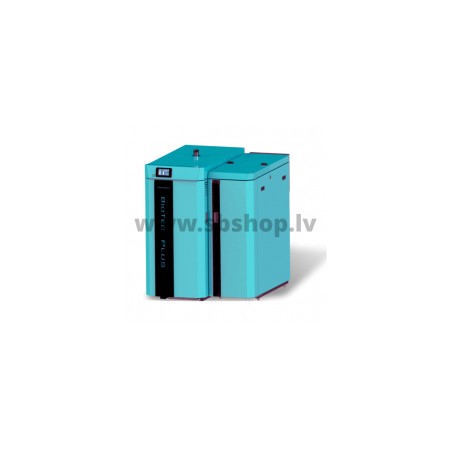 CENTROMETAL BIOTEC Plus 35 kombinēts pirolīzes malkas-granulu apkures katls [EN]