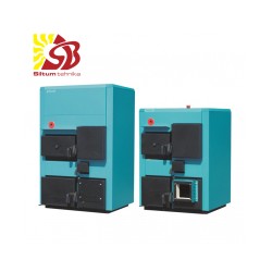 CENTROMETAL CentroPlus 50 kombinēts apkures katls ar divām kurtuvēm