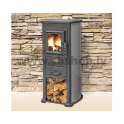 Malkas kamīns BLIST EKONOMIK LUX N 5 kW, pelēks