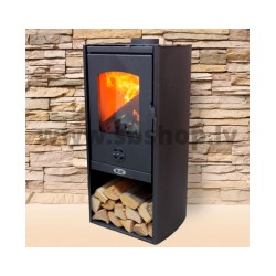 Malkas kamīns BLIST POLAR 6 kW, ar polarizētu stiklu