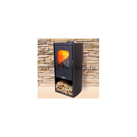 Malkas kamīns BLIST POLAR 6 kW, ar polarizētu stiklu