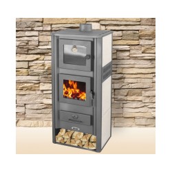 MMalkas kamīns BLIST AMBASADOR LM R N 11 kW, ar cepeškrāsni, bēšs