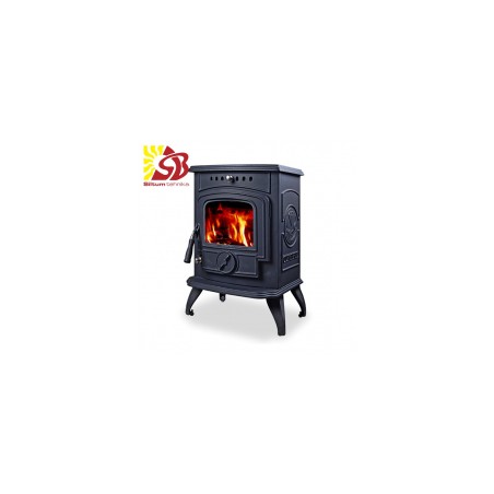 Čuguna krāsnis HFB332 6.5kW kombinēta