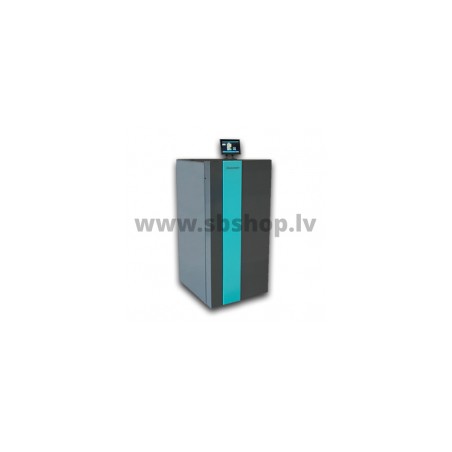 Granulu kamīns CentroPelet ZVB II 24 ar centrālo apkuri, Touch [EN]